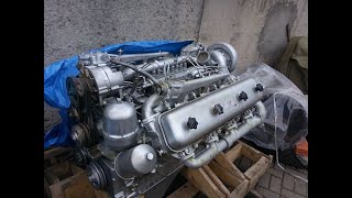 Kraz engine first start