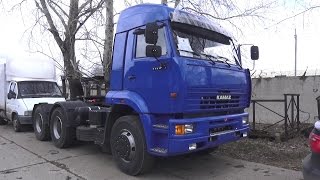 2017 КАМАЗ-6460. Обзор (интерьер, экстерьер, двигатель).