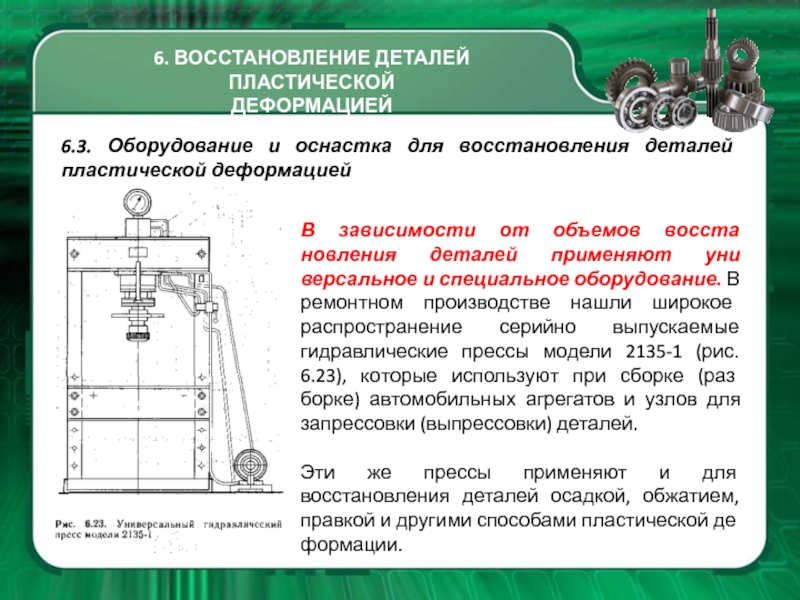 Восстановление определение