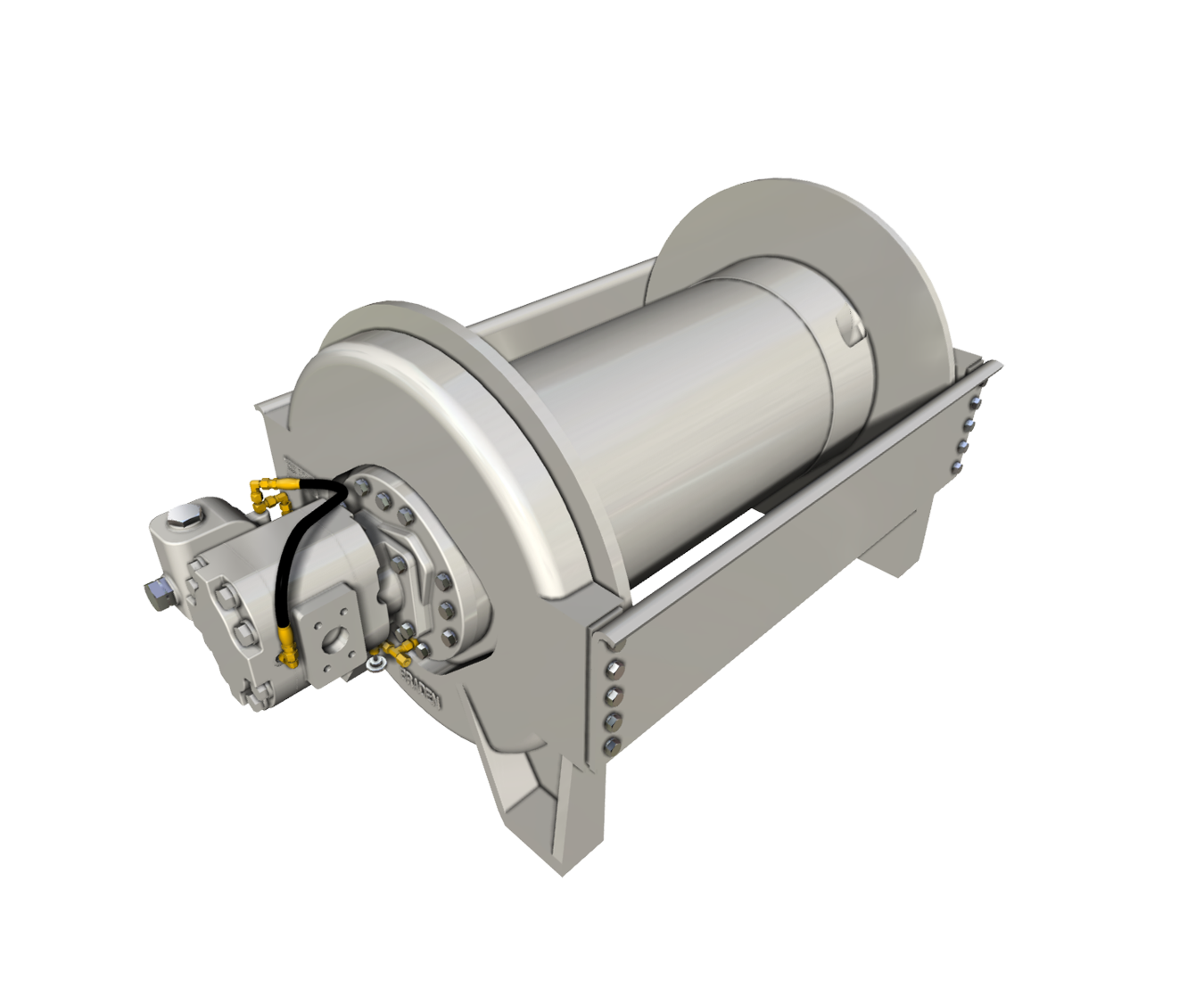 Гидравлическая лебедка крановая: Крановая гидравлическая лебедка серии ...